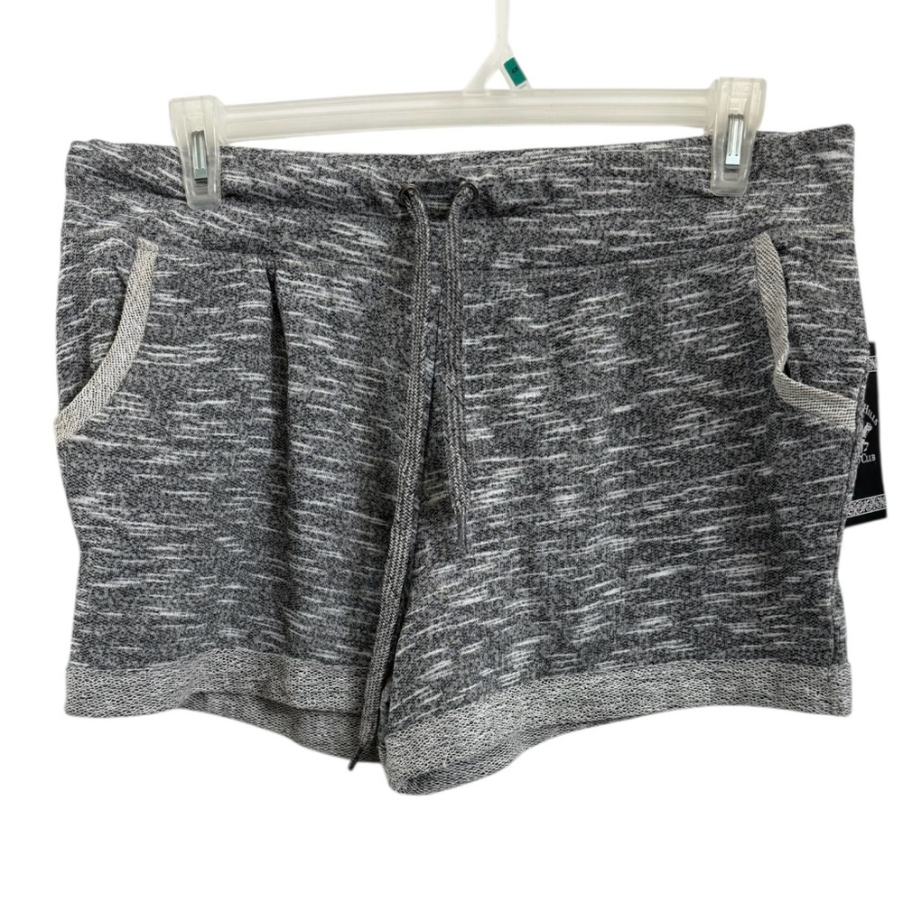 Beverly Hills Polo Club Gray Knit Stretch Drawstring Waist Sz(2X)